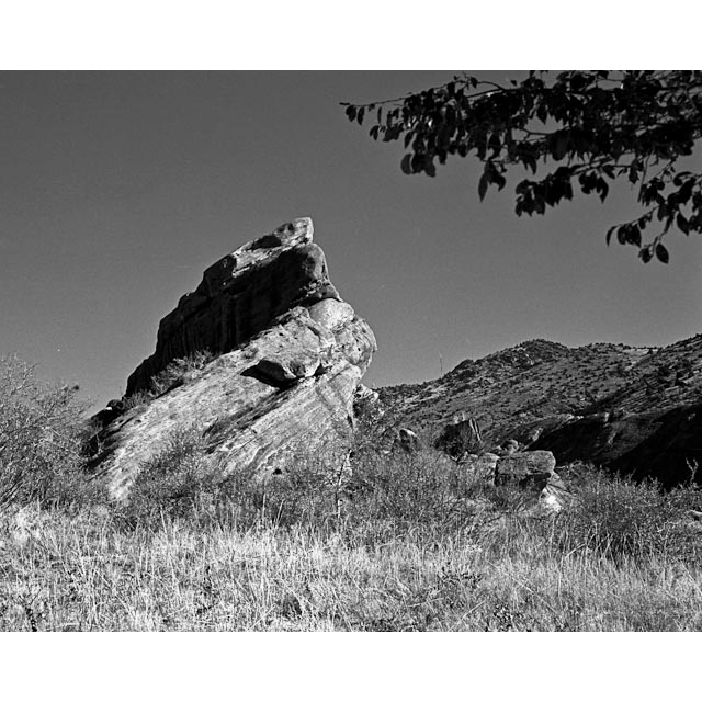Untitled<br/>
Red Rocks - 2009<br/>
6x7 Film<br/>
1